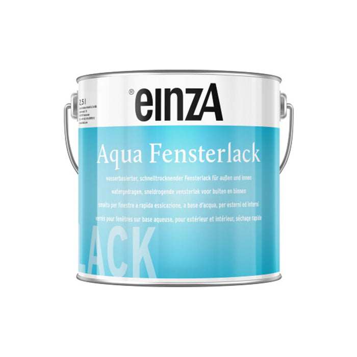 einzA Aqua Fensterlack