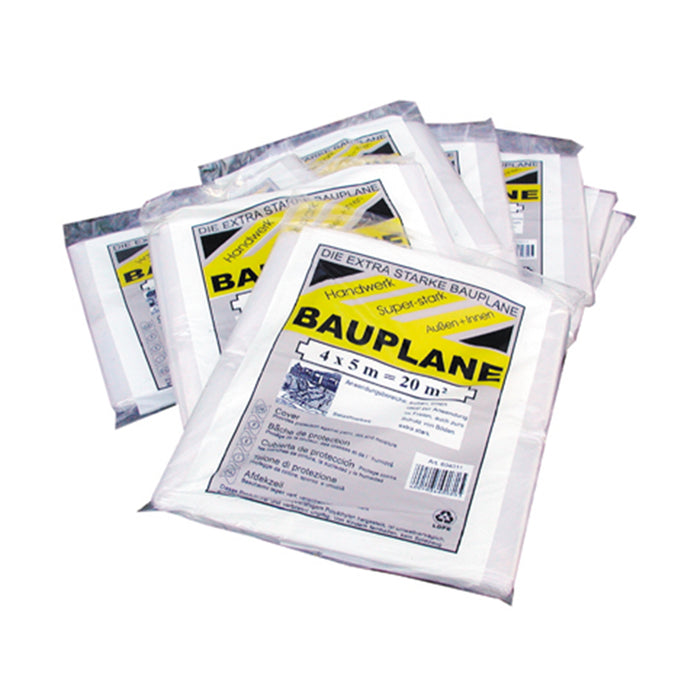 einzA Abdeckplane 4 x 5 m 50 my