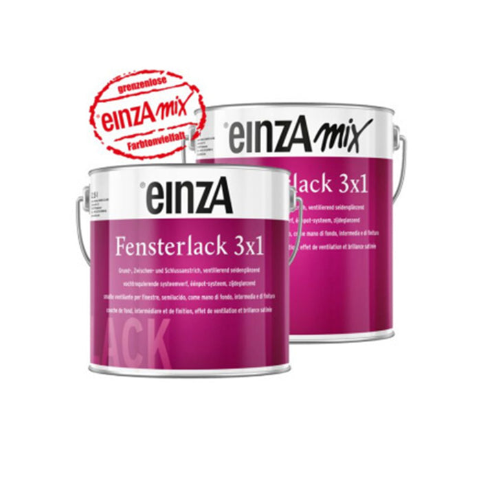 einzA Fensterlack 3 x 1