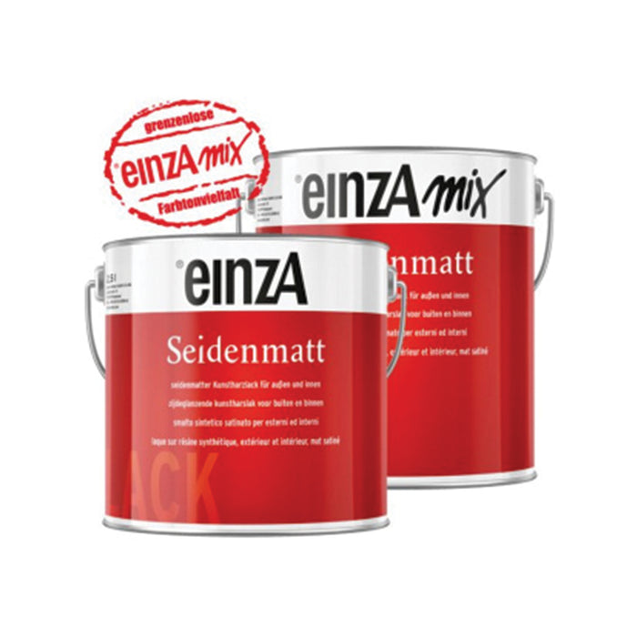 einzA Seidenmatt